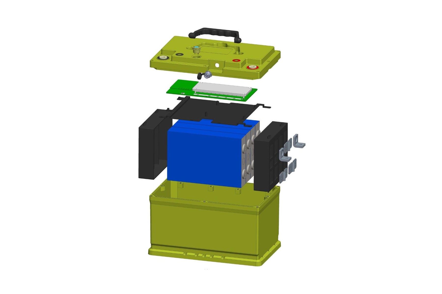 RV lithium battery, caravan battery, motorhome battery exploded view drawing.jpg